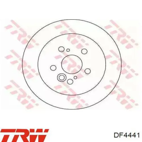 Купити DF4441 TRW Диск заднього гальма