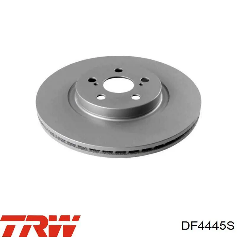 DF4445S TRW диск гальмівний передній