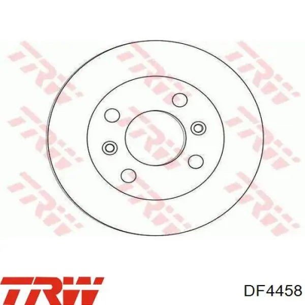 Купити DF4458 TRW Ротор гальмівний