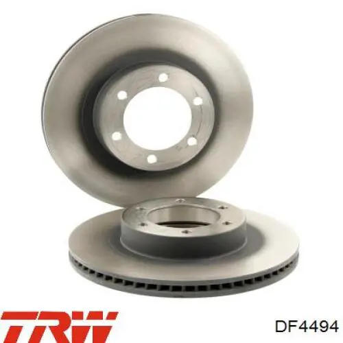 Диск переднього гальма TRW DF4494 ціна, від 60.03 USD