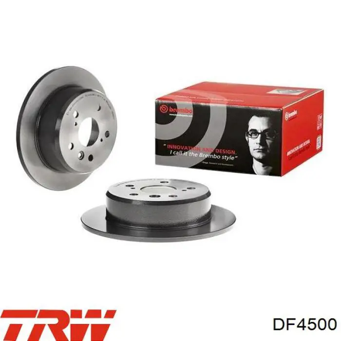 Купити DF4500 TRW Диск заднього гальма