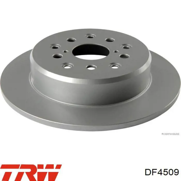 Гальмівні диски DF4509 TRW