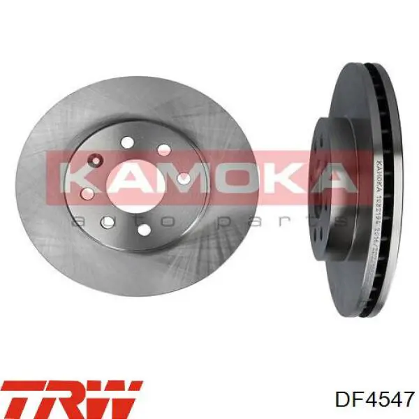 Диск переднього гальма TRW DF4547 ціна, від 30.13 USD