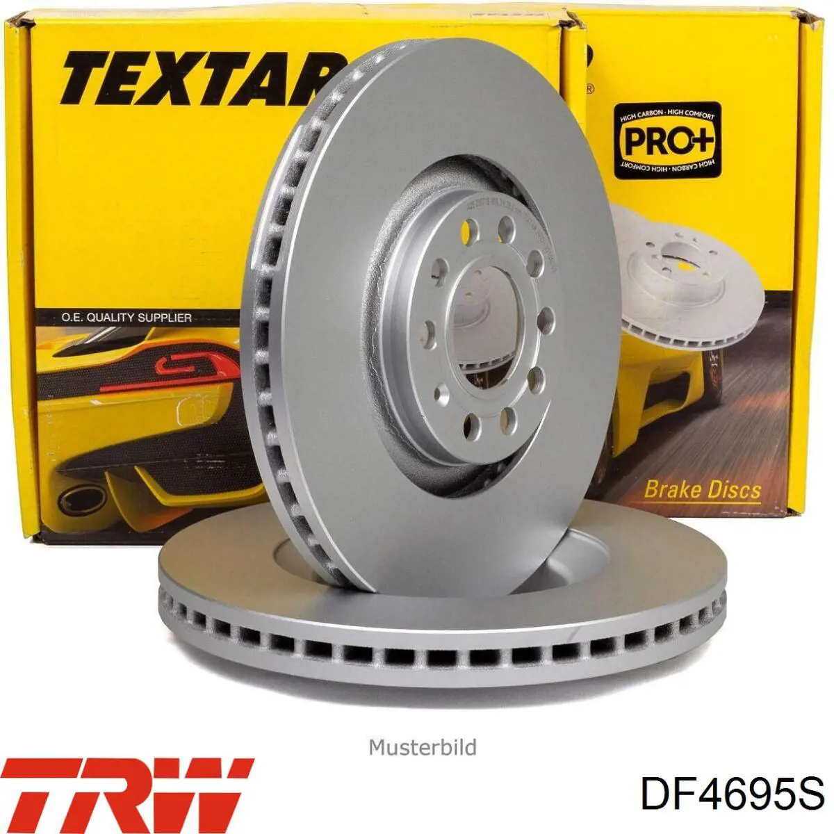 Диск переднього гальма TRW DF4695S ціна, від 85.52 USD
