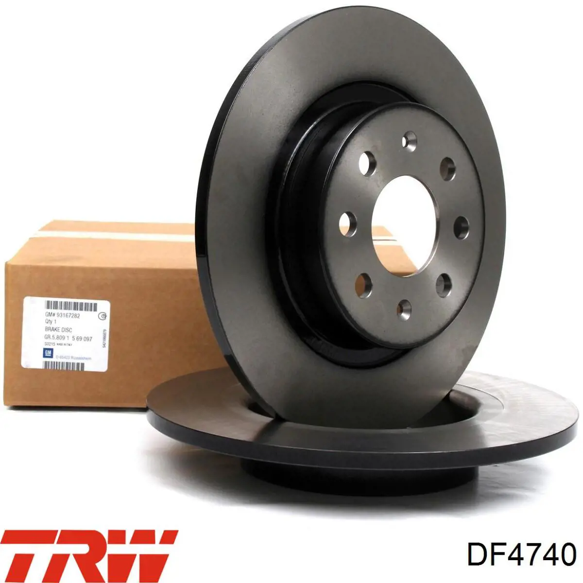 Купити DF4740 TRW Диск заднього гальма