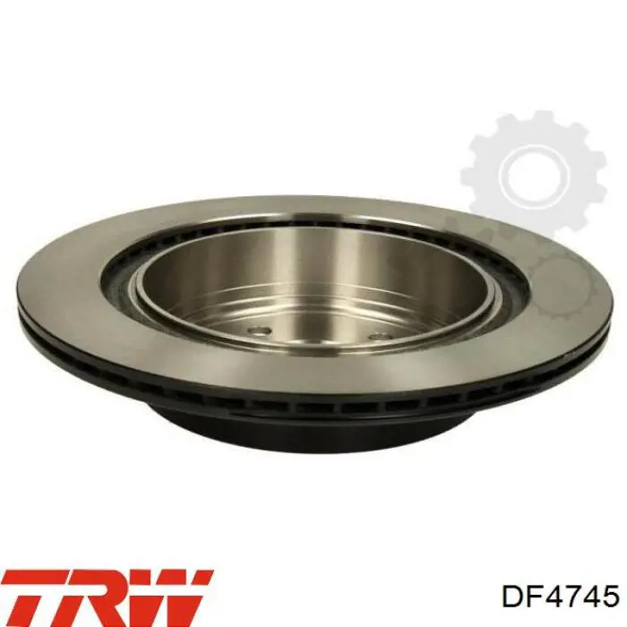 Купити DF4745 TRW Диск заднього гальма