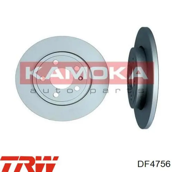Купити DF4756 TRW Диск заднього гальма