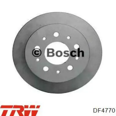 Диск гальмівний задній TRW DF4770