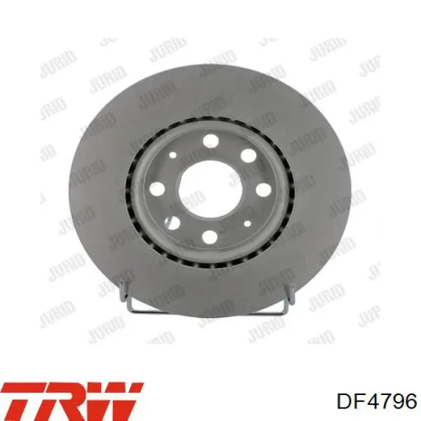 DF4796 TRW Гальмо дискове переднє