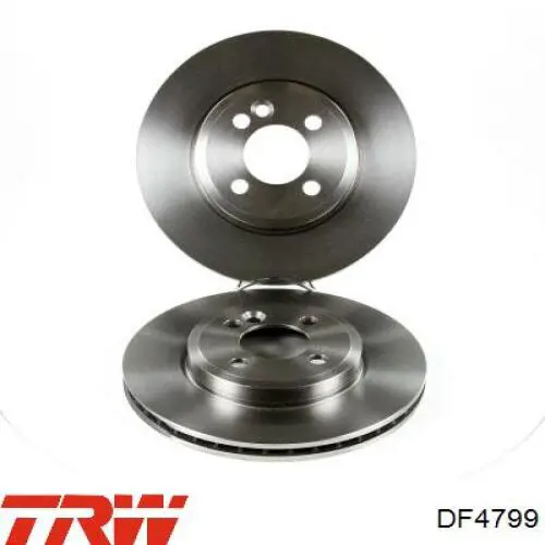 Диск переднього гальма TRW DF4799 ціна, від 49.26 USD