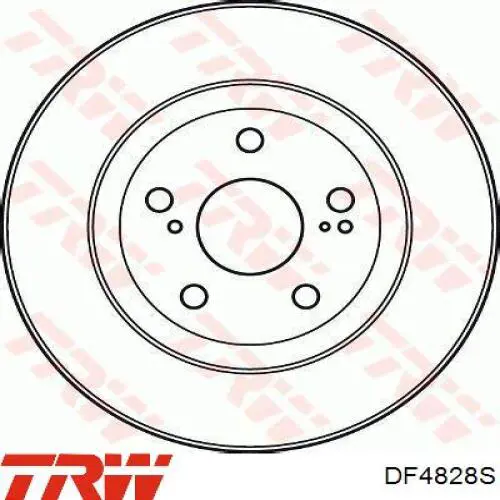 Купити DF4828S TRW Ротор гальмівний