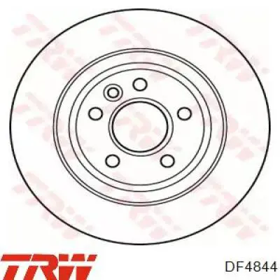 Купити DF4844 TRW Диск заднього гальма