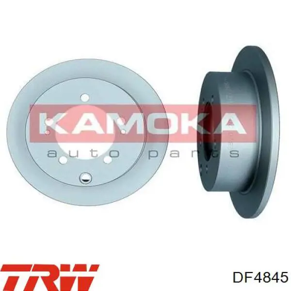 Купити DF4845 TRW Диск заднього гальма