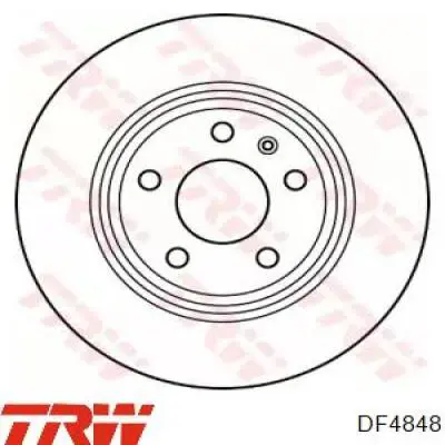 Задні дискові гальма TRW DF4848 ціна, від 50.12 USD
