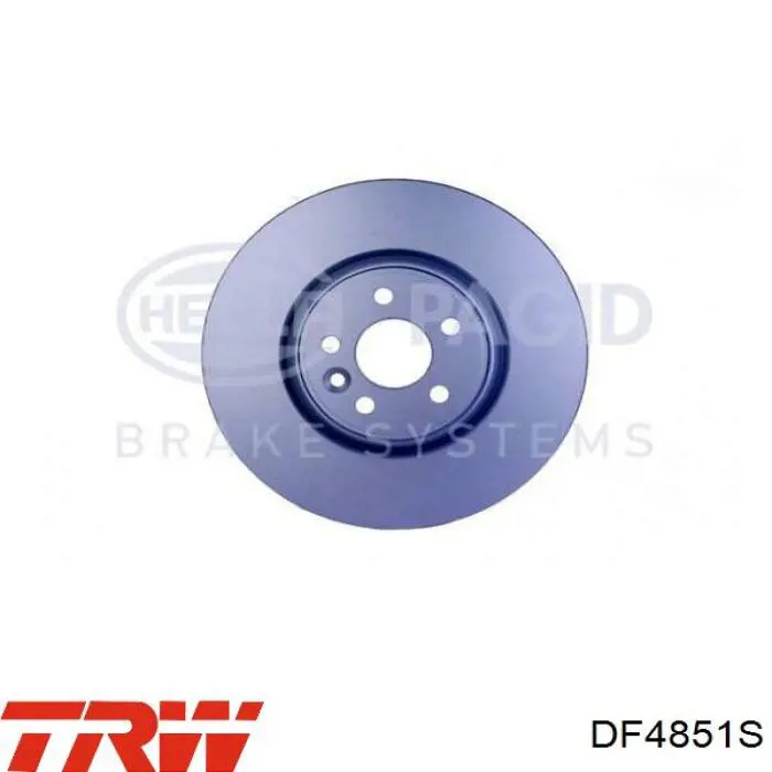 B130398 Denckermann Гальмо дискове переднє