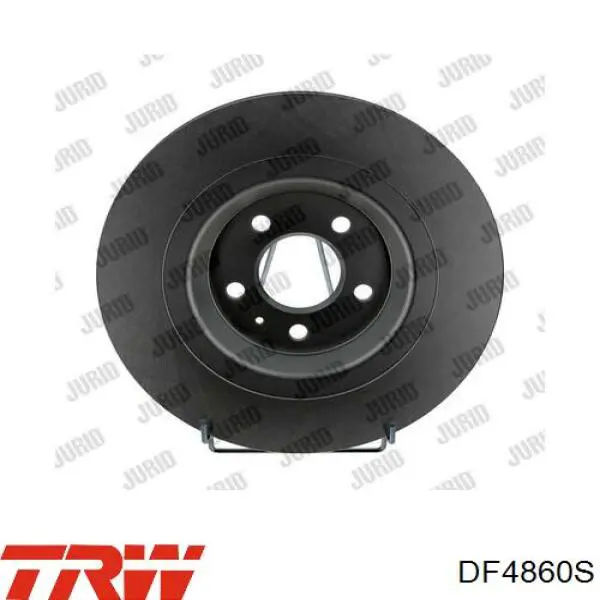 Диск гальмівний задній TRW DF4860S