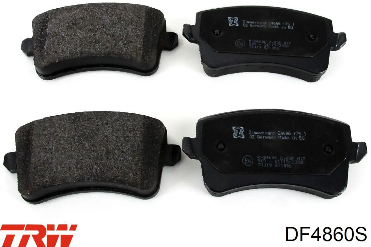 Задні дискові гальма TRW DF4860S ціна, від 62.44 USD