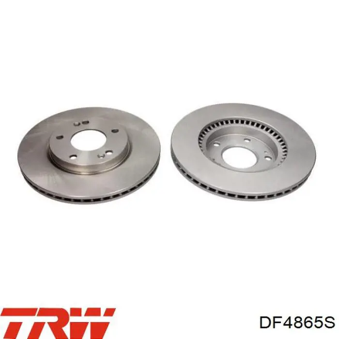 Диск переднього гальма TRW DF4865S ціна, від 43.50 USD