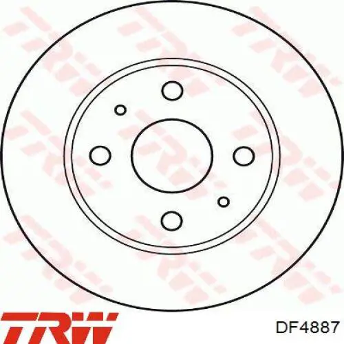 Купити DF4887 TRW Ротор гальмівний