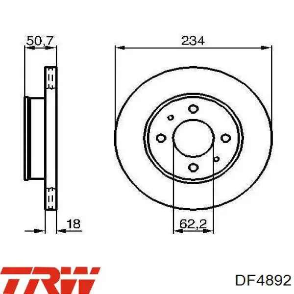 Диск переднього гальма Maxgear 191302 ціна, від 20.61 USD
