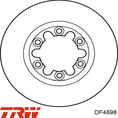 Купити DF4898 TRW Ротор гальмівний