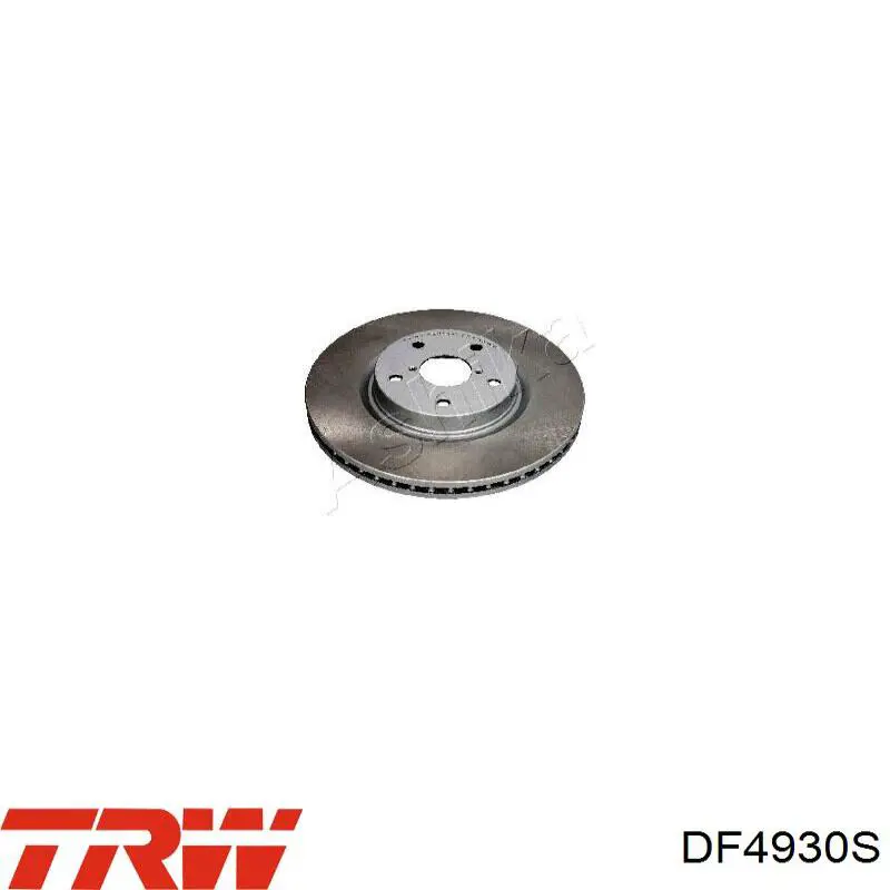 Диск гальмівний передній TRW DF4930S