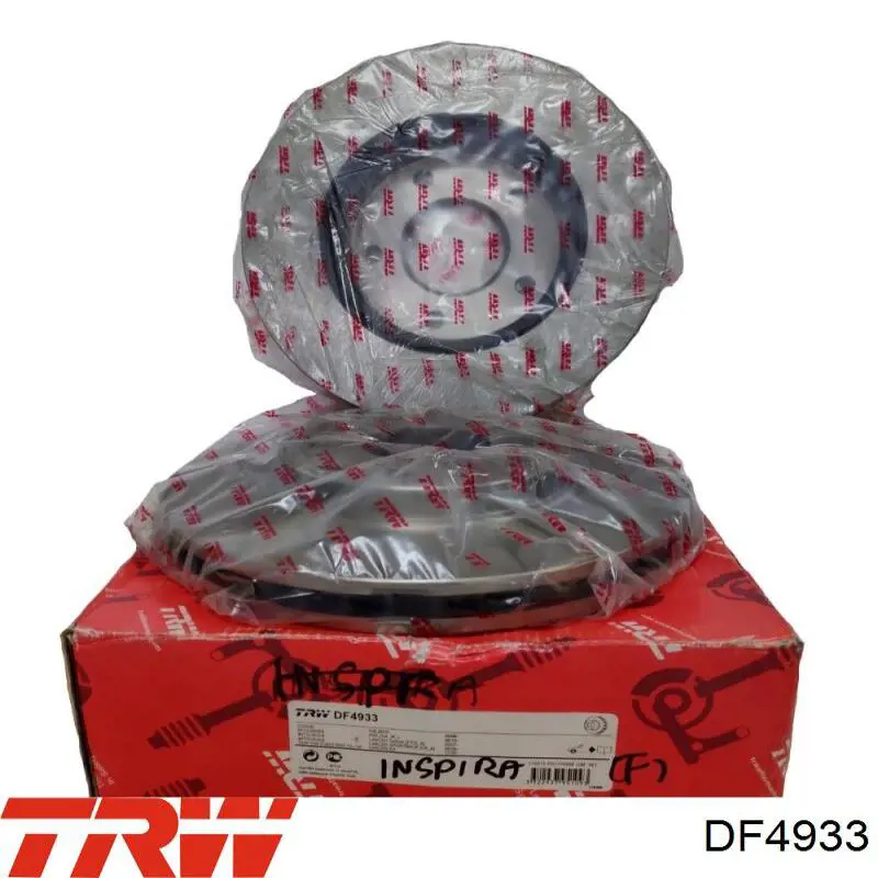 DF4933 TRW Гальмо дискове переднє