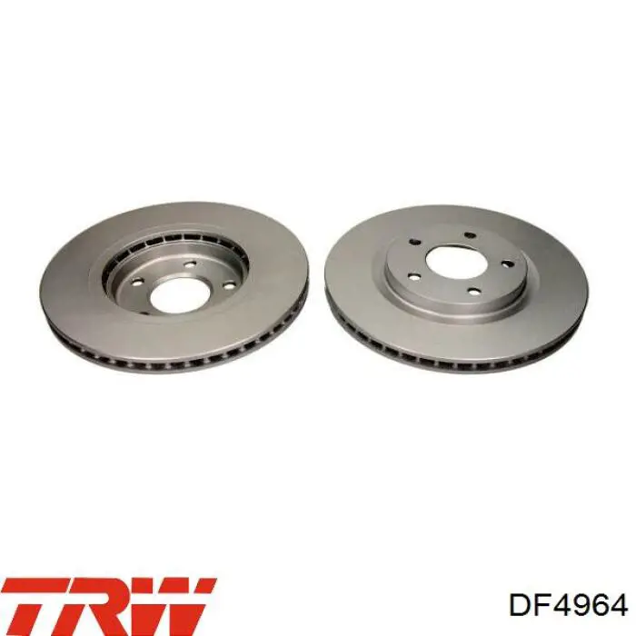 Диск гальмівний передній TRW DF4964