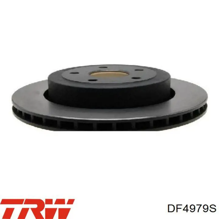 Диск гальмівний задній TRW DF4979S