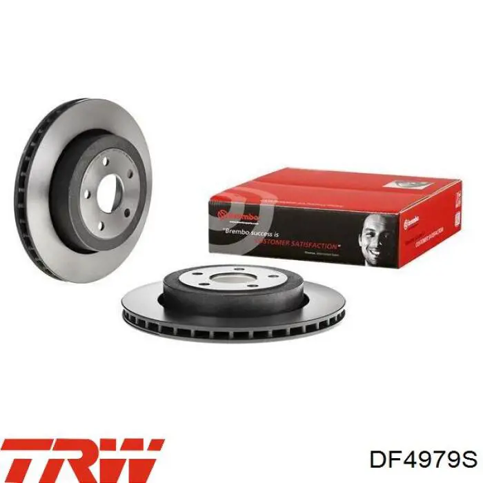 Гальмівні диски DF4979S TRW