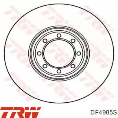 Задні дискові гальма TRW DF4985S ціна, від 66.31 USD