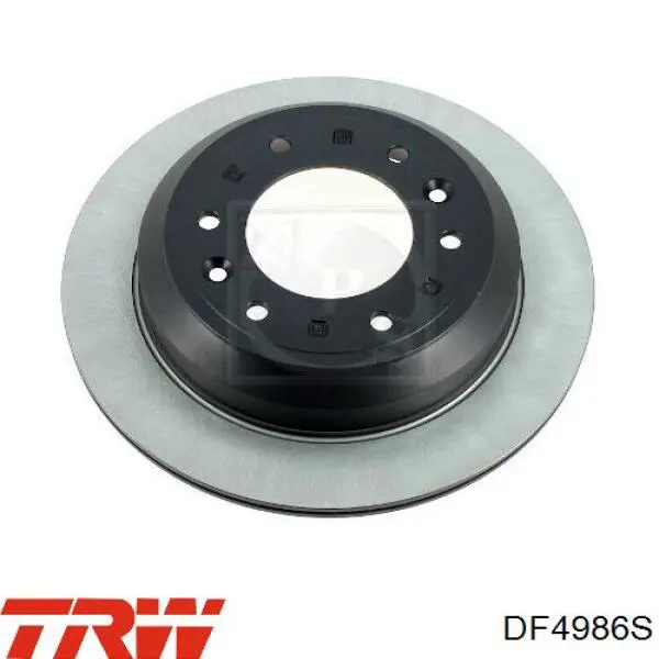 Купити DF4986S TRW Диск заднього гальма