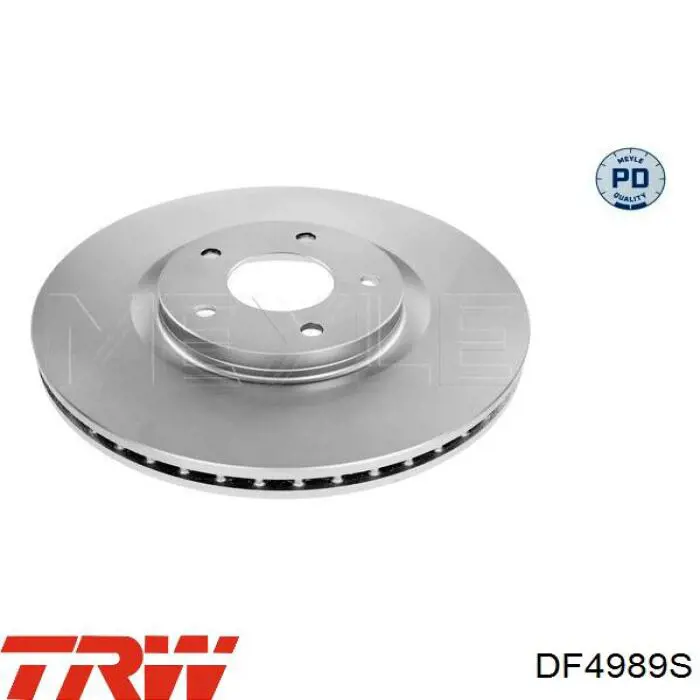 Гальмівні диски передні DF4989S TRW