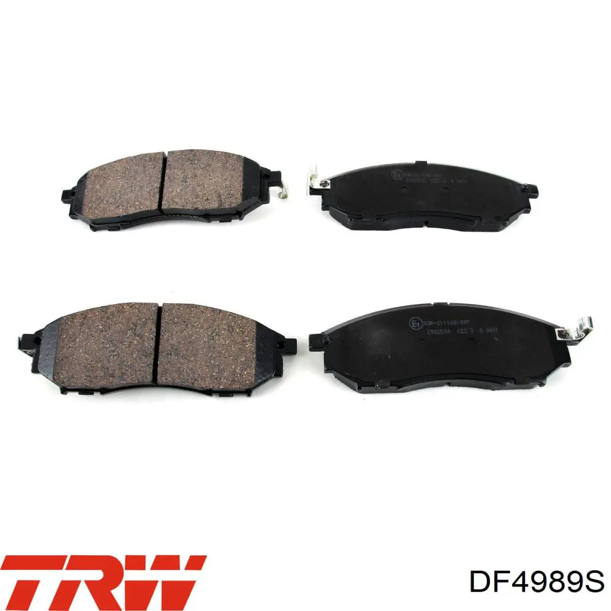 Диск гальмівний передній TRW DF4989S
