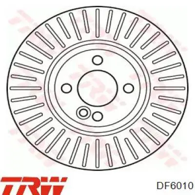 Диск гальмівний передній Daco 602403