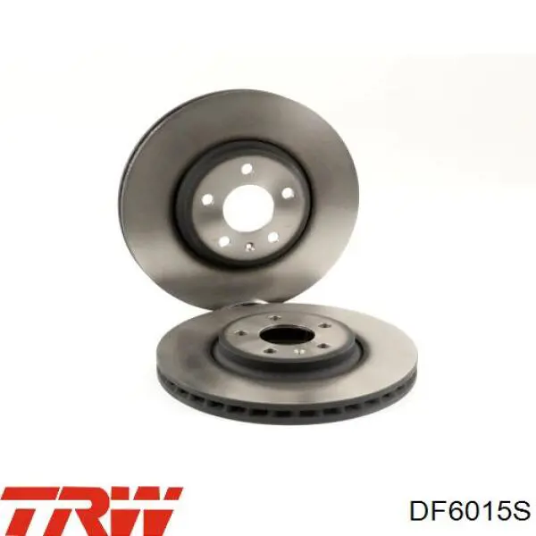 Диск переднього гальма TRW DF6015S ціна, від 83.90 USD