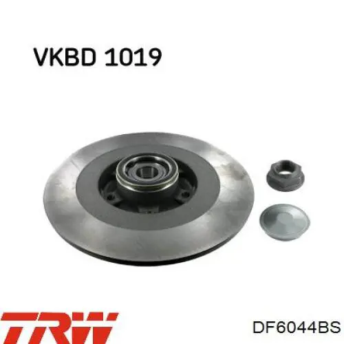 Гальмівні диски KWD011D Dayco