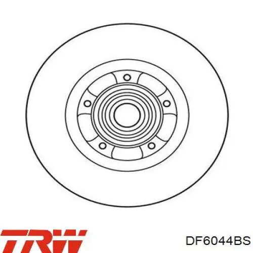 Купити KWD011D Dayco Диск заднього гальма