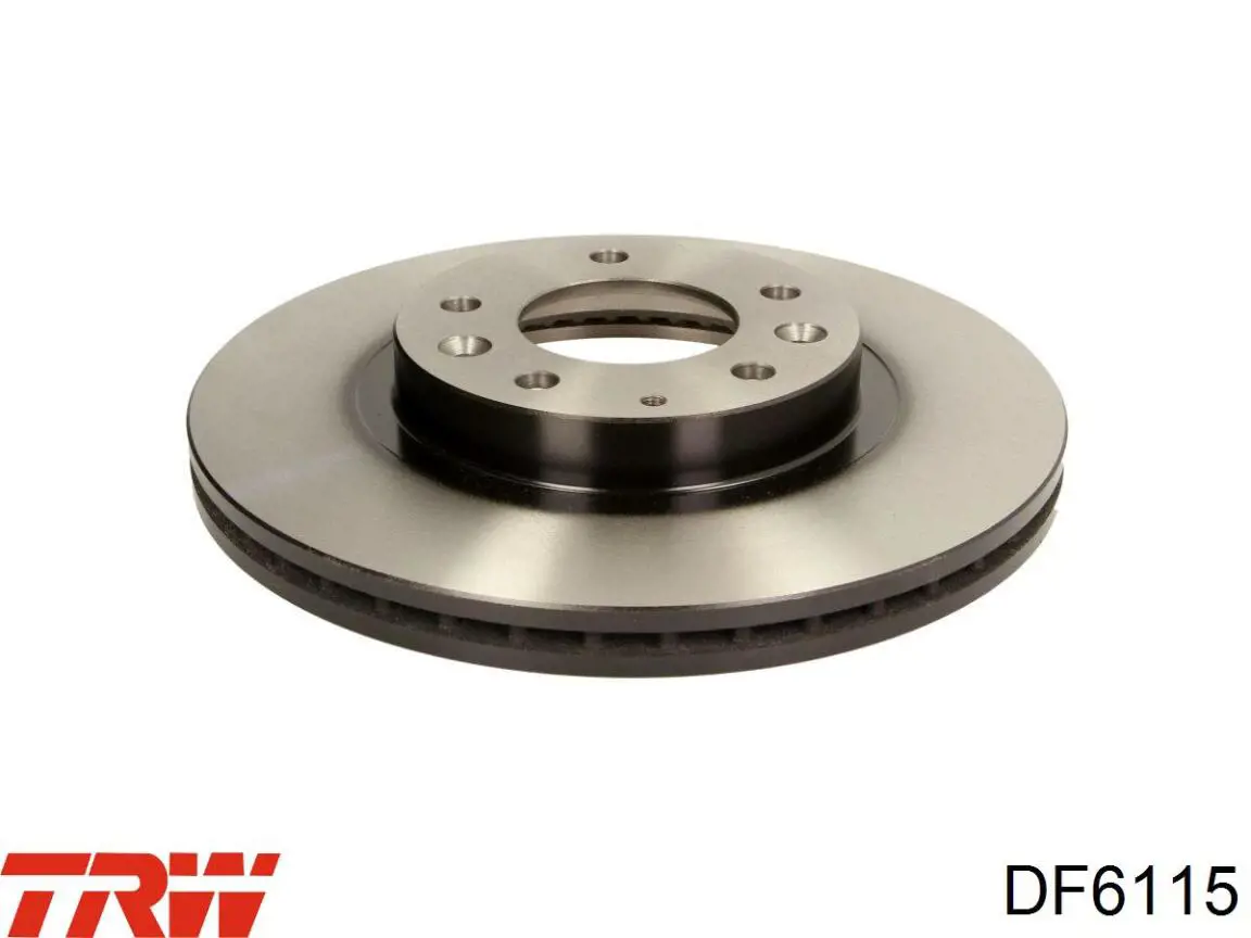 Диск переднього гальма TRW DF6115 ціна, від 50.85 USD