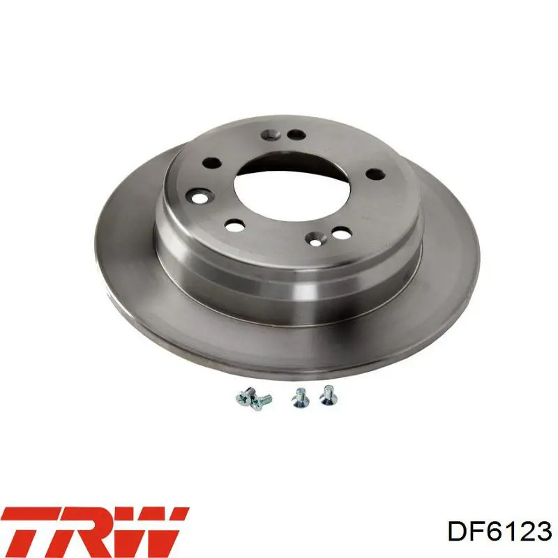 Задні дискові гальма TRW DF6123 ціна, від 32.28 USD