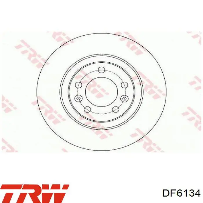 DDF2297C Ferodo диск гальмівний задній