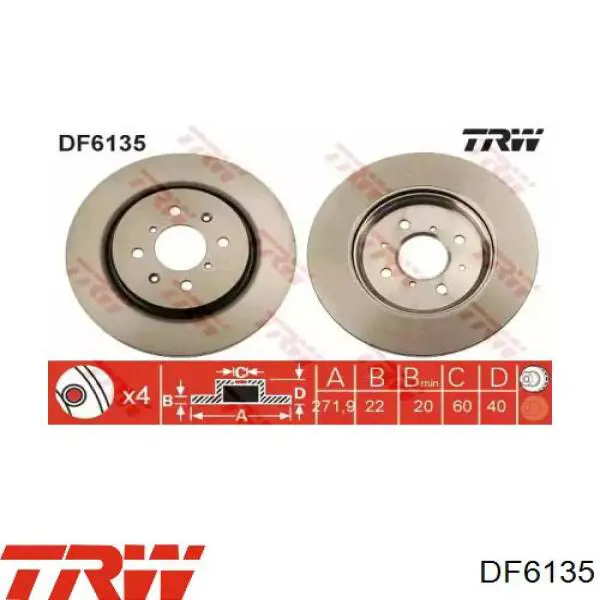 Диск переднього гальма Febi 108504 ціна, від 38.75 USD