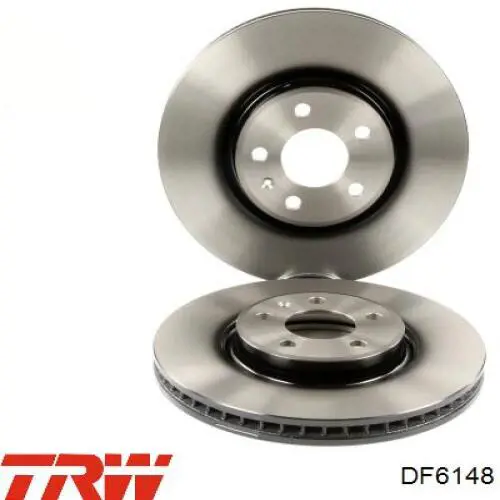 Диск переднього гальма TRW DF6148 ціна, від 65.35 USD