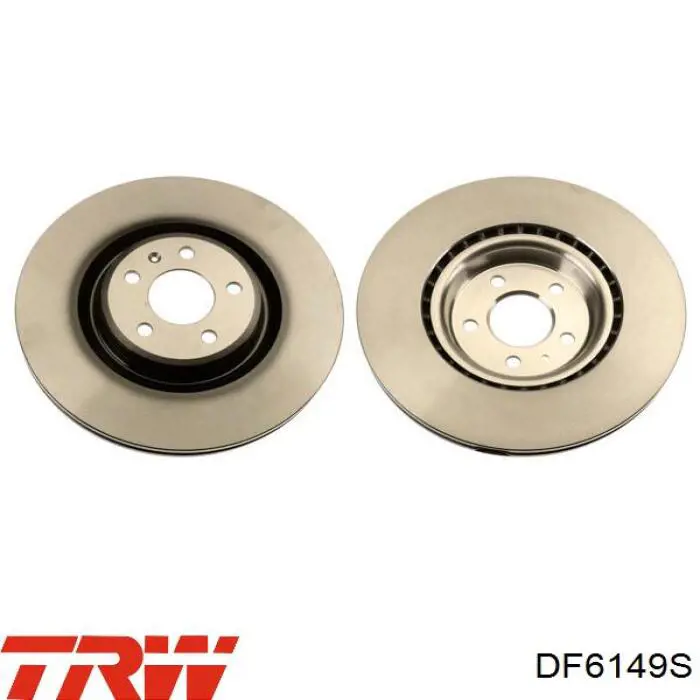 Диск переднього гальма Denckermann B130789 ціна, від 62.01 USD