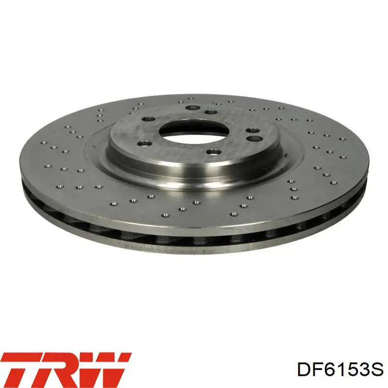 DF6153S TRW диск гальмівний передній