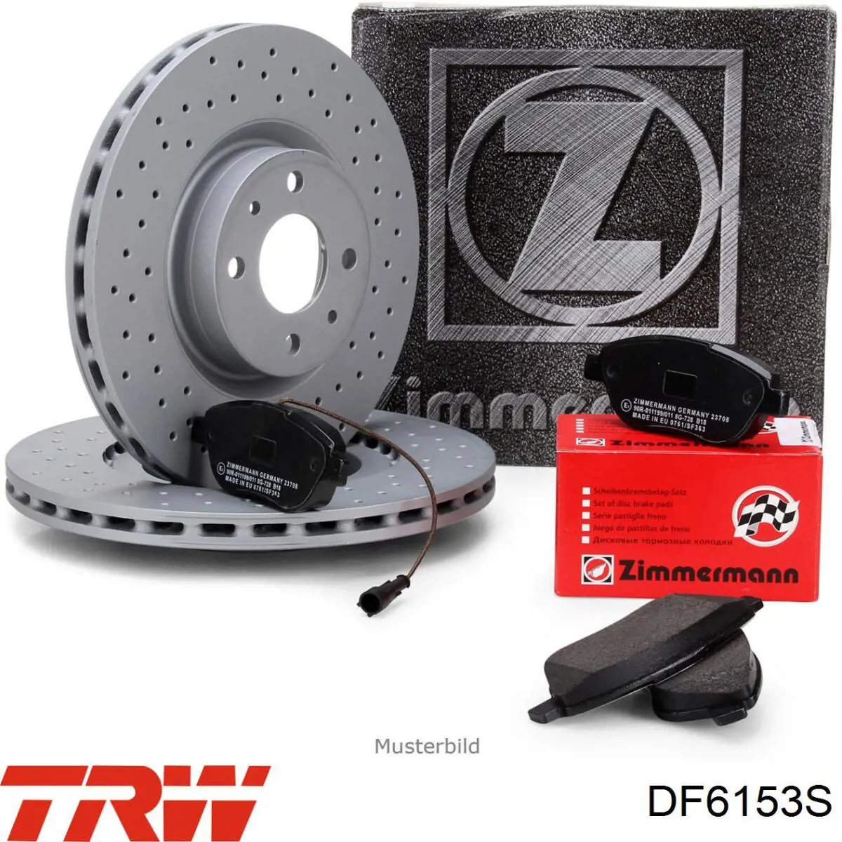 Диск переднього гальма TRW DF6153S ціна, від 78.31 USD