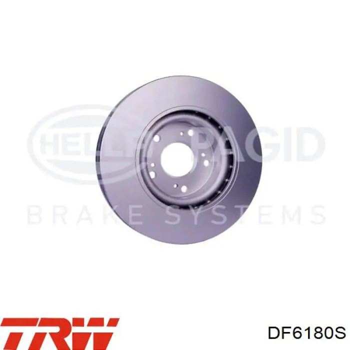 Диск переднього гальма TRW DF6180S ціна, від 54.33 USD