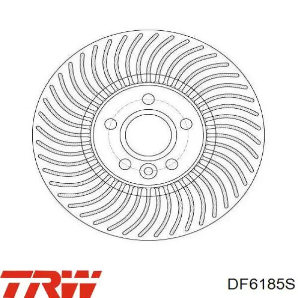 Купити DF6185S TRW Ротор гальмівний