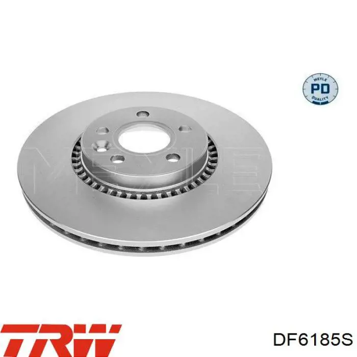 Гальмівні диски передні DF6185S TRW