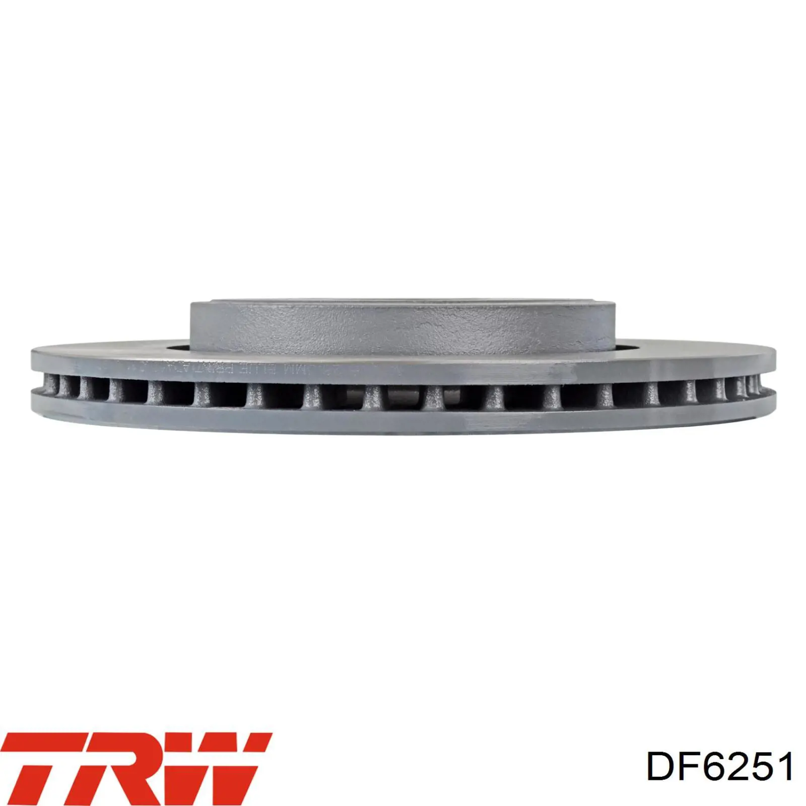 Диск гальмівний передній TRW DF6251